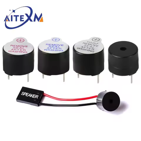 10PCS Active Buzzer 3V/5V/12V/16R TMB12A03 TMB12A05 TMB12A12 Magnetic Long Continous Beep Tone 12095