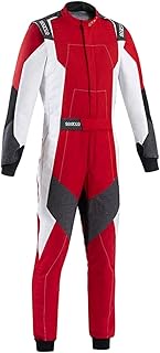 Sparco BRS0005B0R16054 Racing Suit, White, 54