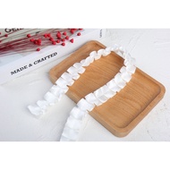 3m Polyester Centerline Fish Bone Ruffle Pleated Lace Trim Multicolor Dress Craft Sewing DIY Clothin