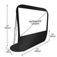 ITFIT EX34 84吋便攜式投影布幕
