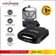 Advance Sandwich Maker Toaster Breakfast Machine Multifungsi SW101 Garansi 1 Tahun
