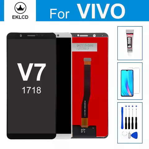 100% Tested For Vivo V7 Screen Vivo y75 LCD 1718 LCD Display Touch Screen Panel Disassembly LCD Scre