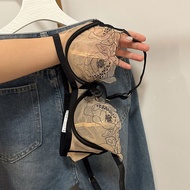 [ 32-40  Size] American Sexy~Pure Desire Panties Underwear Set Lace Ultra-Thin Bra Summer Large Size