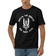 Kingdom British Army Special Force Sas Special Air Service Graphics Cotton T-Shirt