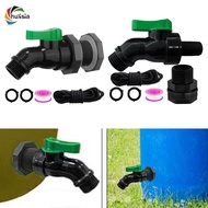 [chulisia] Rain Barrel Spigot Kit 3/4inch Bulkhead Fitting Ball Valve for Tubs Pools