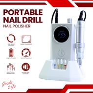 G2G | CK Professional Portable Nail Drill 35,000 RPM Cordless Reverse-Forward with Pause Button