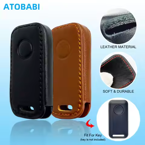 Leather Car Key Cover Remote Fobs Shell Case For StarLine M66 V66 V67 M96 X96 B96 B66 A96 A66 AS96 S