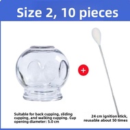 Finger Print Thickened Cupping Explosion-Proof Glass Cupping Jar Cupping Vacuum Cupping Device For H