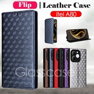 Casing For itel A80 A70 A50 itelA80 A 80 itelA70 A 70 itelA50 A 50 2024 Leather Phone Case Card Slot