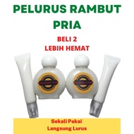 PELURUS RAMBUT PRIA PERMANEN - OBAT PELURUS RAMBUT TANPA CATOK -