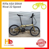 Rifle ASA SRAM Rival 22 Speed Folding Bike