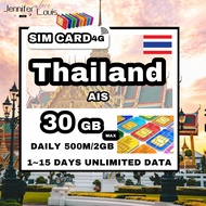 sim card thailand Thailand AIS SIM Card Travel SIM card for Thailand 3-15 Days Unlimited Data【daily