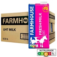 Farmhouse UHT Fresh Milk, 12 x 1L (CTN)
