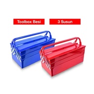 Kenmaster 3 Stack Iron Tool Box