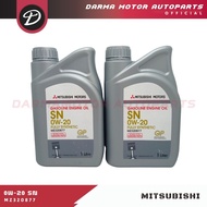 MESIN 0W-20 SN Fully Synthetic 1L MZ Gasoline Engine Oil320877 Outlander Mirage Xpander Lancer EX Or