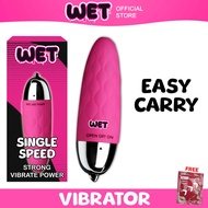 [ STRONG VIBRATE ] WET STORE Pink Bullet Vibrator Powerful AV Vibrator Waterproof Wireless Vibrator Dildo Masturbator G Spot Massager For Man Sex Toy Female Adult Toy Women Sex Toy Sensual Toy