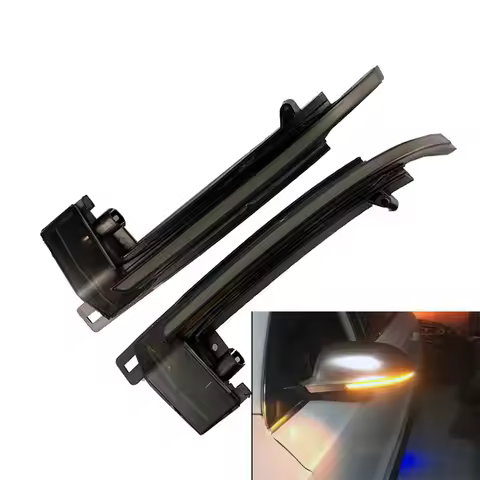 Side Wing Mirror Indicator Dynamic Turn Signal Light For Audi A4 S4 B8 2008-12 A5 S5 A8 S8 D3 A3 S3 