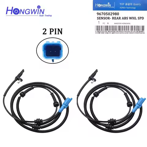 1/2pcs New Rear Left Right Wheel Speed ABS Sensor For Peugeot 508 407 Citroen C5 C6 1.6 2.0 HDI 2.2D