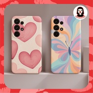 PRINTING LENS PROTECTOR HEART BUTTERFLY case vivo V30 pro Y03 Y18 Y28 4g y100 5g v27 v29e y17s y36 y