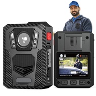 BOBLOV X6B 64GB/128GB EIS 2K Body Camera Body Worn Camera Image Stabilization Anti Vibration Anti Sh