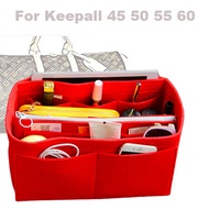For [Keepall 45 50 55 60]3MM Felt Handbag Organizer Bag In Bag Tote Organizer Insert Diaper(w/Detach