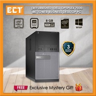 (Refurbished) Dell Optiplex 7020 MT Tower Business Desktop PC (i5-4590 3.70Ghz,256GB / 512GB SSD,8GB