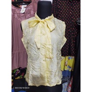 Preloved yellow blouse