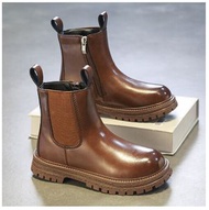 全城熱賣 - 馬丁靴兒童短靴【咖色】(30-37碼) (下單後請聯絡客服確認發貨尺碼)