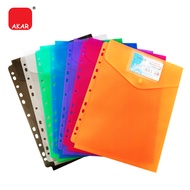 Beg Dokumen A4 11 Lubang – Menegak / Emboss (VC6512) | A4 Size 11 Holes Document Bag – Vertical / Em