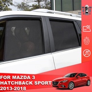 For Mazda 3 Hatchback BM 2013-2018 Car Sunshade Shield Rear Side Baby Window Sun Shade Visor Front Back Windshield Curtain