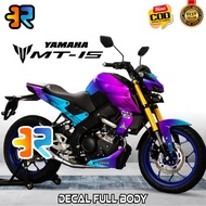 Yamaha MT 15 Decal Full Body Sticker with Chameleon Design Variation