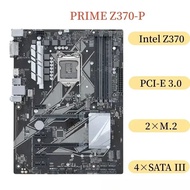 For Asus PRIME Z370-P Motherboard LGA 1151 DDR4 64GB Intel Z370 support Core i3-8300 i3-9100F i5-960