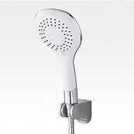 YWH-WH Hand Shower Shower Head Abs Chrome Bathroom Bath Shower Water Saving High Pressure Round Shape Hand Shower 5 Jets 3.5 Inch Nozzle Shower Head