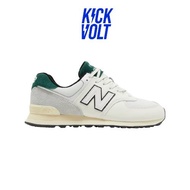 NEW BALANCE New Sneakers Original Unisex 574 White GreenBalance