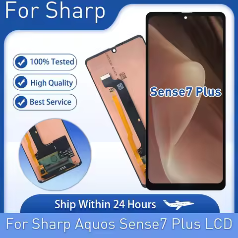 6.4" AMOLED For Sharp Aquos Sense7 Plus LCD display touch screen digitizer For Sharp Aquos Sense7 Pl