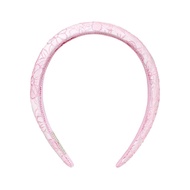 EMI JAY Halo Headband in PINK EMBROIDERY