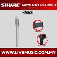 Shure SM63L Dynamic Microphone with Extended Handle - Champagne (SM-63L / SM-63 / SM63)