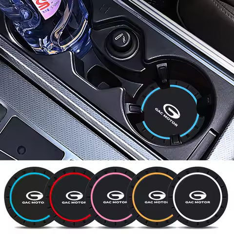 Car Silicone Coaster Mug Drinks Non-Slip Mat Mute Pad Accessories For Trumpchi GS3 GS4 GS5 GS8 GA3 G