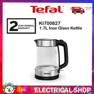 {FREE SHIPPING} Tefal 1.7L Inox Glass Kettle KI6058 / KI605827
