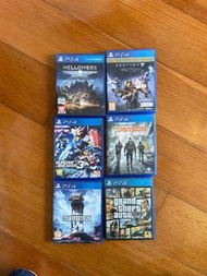 [$100] PS4 games 遊戲 二手