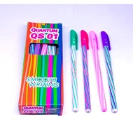 QUANTUM QS01 STANDARD BLACK BALL PEN PER PACK