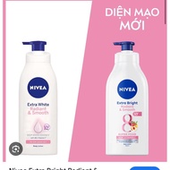 NIVEA body UV White Radian Smooth 40x vit c Lotion 400ml X 2
