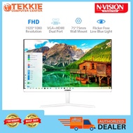 Nvision N2455 24 inch FRAMELESS 75Hz FHD MONITOR (WHITE)