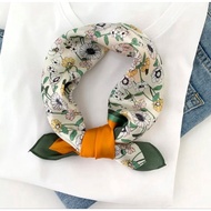 ROSYGRACE🌹100% Mulberry Silk Square Scarf (53cm * 53cm)
