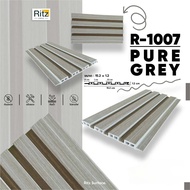ระแนงไม้เทียม ภายใน รุ่นบาง 1.2 x 15.2 x ยาว 200 ซม สี Pure Grey แบรนด์ Ritz Surface