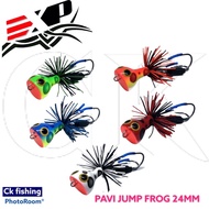 EXP Frog Pavi Jump Frog 5g / 24mm (Made In Thailand) Ultra Light Fishing Casting Lure / Topwater / Gewang Pancing ......