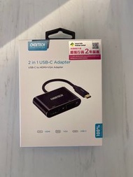 2 in 1 Type-C adapter / Type-C to HDMI adapter