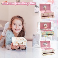 Musical Jewelry Organizer Box Decorative Musical Jewelry Storage Box with Drawer SHOPSKC0052
