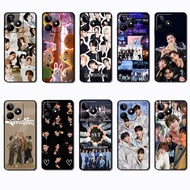 Realme C51S C67 C68 C63 C61 P1 Note 50 SEVENTEEN Black Border TPU Phone Case | Flexible, Shockproof 