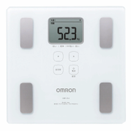 OMRON - HBF-214 體重體脂肪測量器 | 體脂磅 | 內臟脂肪指數 | 香港行貨 - 白色